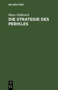 Cover Die Strategie des Perikles