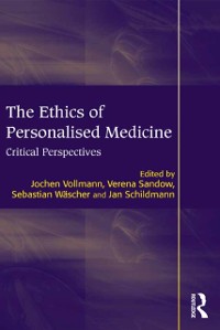 Cover Ethics of Personalised Medicine