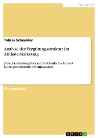 Cover Analyse der Vergütungsstruktur im Affiliate-Marketing