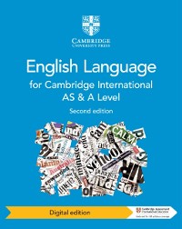 Cover Cambridge International AS and A Level English Language Coursebook Digital Edition