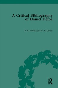 Cover A Critical Bibliography of Daniel Defoe