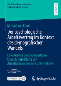 Cover Der psychologische Arbeitsvertrag im Kontext des demografischen Wandels