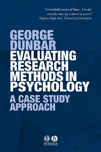 Cover Evaluating Research Methods in Psychology