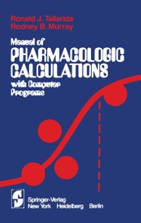 Cover Manual of Pharmacologic Calculations