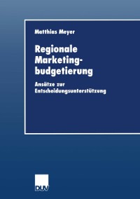 Cover Regionale Marketingbudgetierung