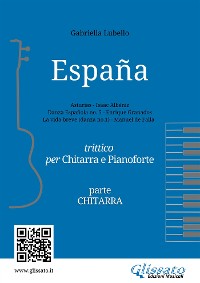 Cover España | Trittico per Chitarra e Pianoforte (parte chitarra)