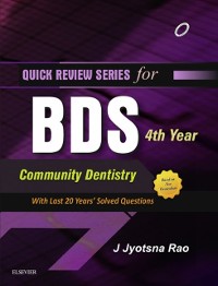 Cover QRS for BDS 4th Year-Community Dentistry (E-BOOK)