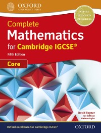 Cover Complete Mathematics for Cambridge IGCSE(R) Core