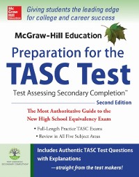 Cover McGraw-Hill Education Preparation for the TASC Test 2nd Edition