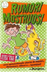 Cover Rumori Mostruosi, libro illustrato per bambini