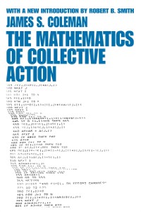 Cover Mathematics of Collective Action