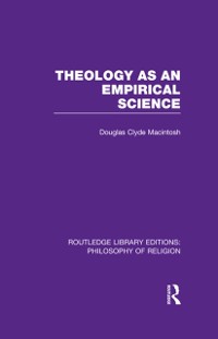 Cover Theology as an Empirical Science