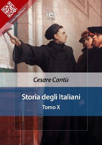 Cover Storia degli Italiani. Tomo X