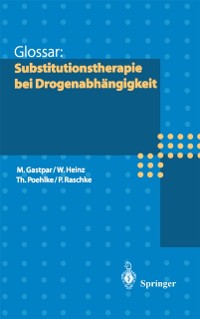Cover Glossar: Substitutionstherapie bei Drogenabhängigkeit