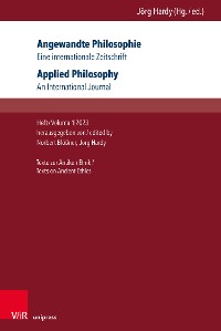 Cover Angewandte Philosophie. Eine internationale Zeitschrift / Applied Philosophy. An International Journal