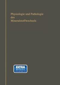 Cover Physiologie und Pathologie des Mineralstoffwechsels