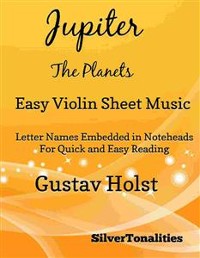 Cover Jupiter the Planets Easy Violin Sheet Music