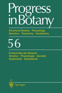 Cover Progress in Botany