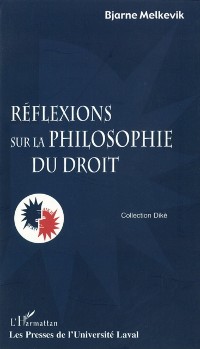 Cover Réflexions sur la philosophiedu droit