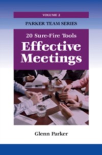 Cover Effective Meetings - 20 Sure-Fire Tools