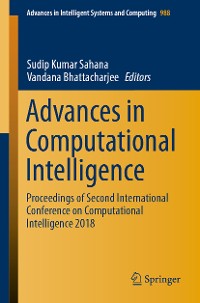 Cover Advances in Computational Intelligence