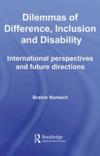 Cover Dilemmas of Difference, Inclusion and Disability