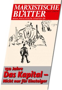 Cover 150 Jahre DAS KAPITAL– Nicht nur für Einsteiger