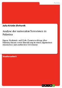 Cover Analyse der nationalen Terroristen in Palästina