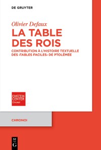 Cover La Table des rois