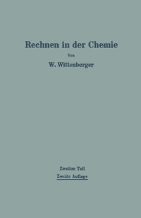 Cover Rechnen in der Chemie