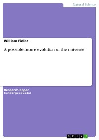 Cover A possible future evolution of the universe