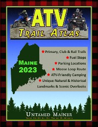 Cover 2023 Maine ATV Trail Map Atlas