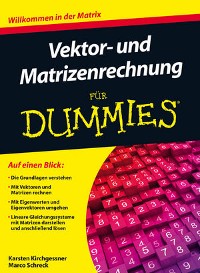 Cover Vektor- und Matrizenrechnung für Dummies