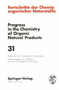 Cover Fortschritte der Chemie Organischer Naturstoffe / Progress in the Chemistry of Organic Natural Products