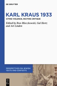 Cover Karl Kraus 1933