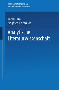 Cover Analytische Literaturwissenschaft