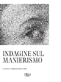 Cover Indagine sul manierismo