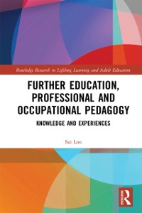 Cover Further Education, Professional and Occupational Pedagogy