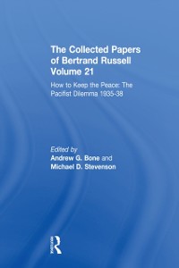 Cover Collected Papers of Bertrand Russell Volume 21