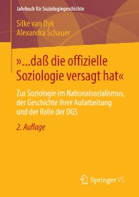 Cover »... daß die offizielle Soziologie versagt hat«