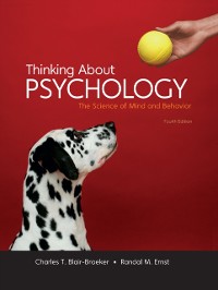 Cover Thinking About Psychology, High School Version