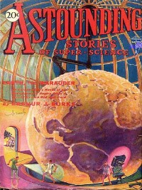 Cover Astounding Stories of Super-Science, Volume 7