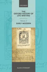 Cover Oxford History of Life Writing: Volume 2. Early Modern