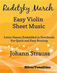 Cover Radetzky March Easy Violin Sheet Music
