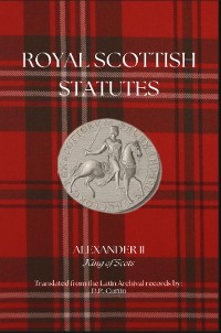 Cover Royal Scottish Statutes