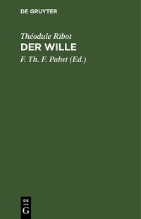 Cover Der Wille