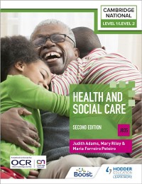 Cover Level 1/Level 2 Cambridge National in Health & Social Care (J835): Second Edition