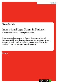 Cover International Legal Norms in National Constitutional Interpretation