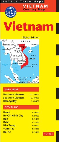 Cover Vietnam Travel Map Eighth Edition