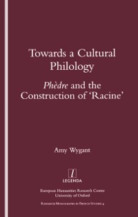 Cover Towards a Cultural Philology